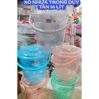 ราคา คุณ สีแทน พลาสติก ถังพลาสติกใส 16 ลิตร ถังน้ํา ถังรดน้ําสวน (52909992785)