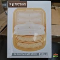 ราคา พิมพ์ซิลิโคน อบขนม อาหาร รูปใส้กรอก CHEFMADE ของแท้ WK 9882 ใช้ได้ทั้งเตาอบ ไมโครเวฟ ทนความร้อนเย็น -4 ถึง 230 องศา ซ (16310410803)