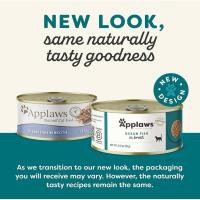 ราคา พร้อมส่ง(70 g)Broth/Gravy *อาหารเปียกแมวรสซีฟู๊ด Applaws Natural Ocean Fish in Broth, (2.47oz Cans) (29685562827)