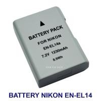 ราคา ENEL14 \ EN-EL14 \ ENEL14a Battery For Nikon D3200,D3300,D3400,D3500,D5300,D5500,D5600,Df DSLR,P7000,P7700 (19065739927)