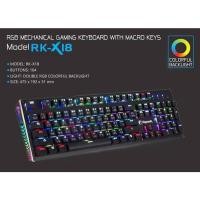 ราคา Razeak Rk-x18 RGB Gaming Mechanical Outemu Blue Switch (50208361322)