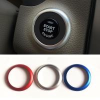 ราคา สีแดงสีฟ้า Sliver รถเครื่องยนต์เริ่มหยุดตกแต่งแหวนสติกเกอร์สําหรับ Nissan Qashqai J11 Juke Lafesta Murano X-Trail ฯลฯ Cima Auto อุปกรณ์เสริม (41879476583)