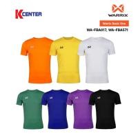 ราคา Warrix เสื้อฟุตบอลคอกลมแขนสั้น “Basic One” รุ่น WA-FBA071,WA-FBA571 (7369309422)