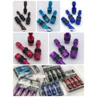 ราคา จุ๊บลมรถยนต์ Rays แบบยาวมี 5 สีให้เลือกจุ๊บลมจุ๊บลมล้อซิ่งอลูมิเนียมจุ๊บลมแต่งอลูมิเนียม( 1 ชุด)มี 4 ชิ้น (13474468820)