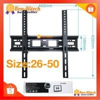 ราคา NEW ALITECH HT-002 ขาแขวนจอทีวี LED LCD ปรับก้มเงยได้ ปรับก้มเงยได้ 15 องศา Tilting Wall Mount 32 - 55 (Black) (7309245396)