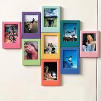 ราคา 5 PCกรอบรูปแม่เหล็กหลากสีสัน ลายกรอบฟิล์ม For Fujifilm Instax Mini 8 9 11 12ที่จัดแสดงภาพถ่ายครอบครัว ร้านค้า และวันหยุด (47557157294)