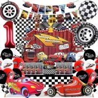 ราคา ใหม่ McQueen Racing Car Theme บอลลูนรถฟอยล์บอลลูนและ 2D ฉากหลังแบนเนอร์กระเป๋าสําหรับ 1-7th Boys Baby Shower เด็กวันเกิดตกแต่งความต้องการ (44653710212)