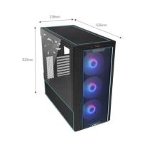 ราคา เคสคอมมือสอง สภาพดี Lian Li LANCOOL III RGB Premium Mid-tower Chassis Case Black (55207237892)