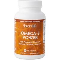 ราคา BRAINMD Dr Amen Omega-3 Power - 60 แคปซูล - อาหารเสริมเสริมเสริมข้อและภูมิคุ้มกัน - มี DHA & EPA - ปราศจากกลูเตน - 30 เสิร์ฟ (53409800388)