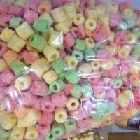 ราคา ขนมข้าวโพดอบกรอบรสรวม น้ำหนัก 1,400 กรัม หอมกรอบอร่อย (51158123038)
