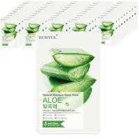 ราคา EUNYUL Natural Moisture Aloe Mask Pack (50 แผ่น) | 1 กล่อง (40228972284)