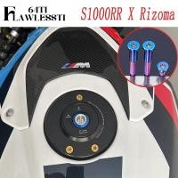 ราคา FLAWLESSTI Gr5 Titanium Bolt ฝาถังน้ํามัน Bolt สําหรับ S1000RR Rizoma (53558218079)