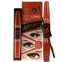 ราคา Sivanna Colors Super Model 5X long Deep Black Waterproof HF893 ซีเวนน่า คัลเลอร์ส มาสคาร่า (42608824993)