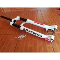 ราคา โช๊คจักรยาน MANITOU Marvel สำหรับจักรยานล้อ 29 นิ่ว สีขาว ซางเทเปอร์ แกน 15mm. โช็คระดับแข่งขัน ทนทาน ซับแรงกระแทกดี (10777847768)