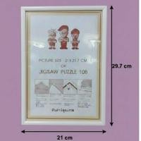 ราคา กรอบรูปสีขาวA4(21x29.7cm.) กรอบรูปA4(21x29.7cm.)สีขาว ทันสมัย กรอบรูปแขวนผนัง กรอบรูปสีพาสเทล กรอบรูปวินเทจ กรอบรูปเกาหล (53656302285)