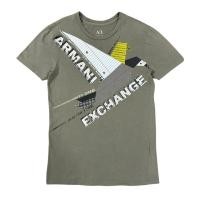 ราคา Armani Exchange เสื้อยืด Y2K มือสอง ของแท้ (42260729933)