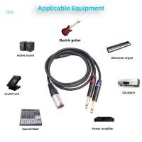 ราคา Char TRS 1 4 นิ้วถึงสาย XLR XLR 3-Pin ชาย Dual Quarter นิ้วชาย XLR ถึงแจ็ค 6 35 มม.TRS สัญญาณเชื่อมต่อกันสายไฟ (57059466448)
