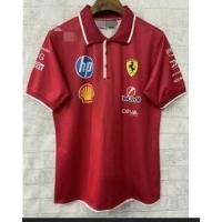 ราคา Scuderia Ferrari 2025 2026 F1 Team T-Shir 1:1 โปโลสีแดง (53259144878)