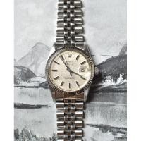 ราคา Rolex Datejust 16014 18K White Gold Linen Dial Cal.3035 80s Vintage (24266557667)