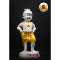 ราคา 1 ใน 199 องค์ **หมายเลข **63** กุมารทอง จินดามณี รับทรัพย์ พ่นสีขาว ขนาดบูชา เนื้อเรซิ่น หลวงพ่อสาคร วัดหนองกรับ (42078812512)