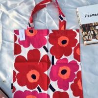 ราคา ♞แท้100%MARIMEKKO PIENI UNIKKO BAG 44X43CM canvas tote bag กระเป๋า กนะเป๋าผ้า fdki (24138076629)