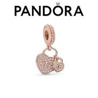 ราคา จัดส่งรวดเร็ว Pandora Outlet Rose Collection Love Lock Charm Rose Beads (54407268515)