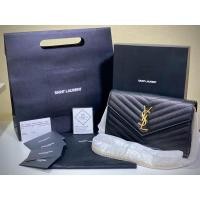 ราคา ✨ปี2021‼️✨ Ysl WOC 9” Black caviar Leather GHW ❤️ หมอกรุ่นกลิ่นหนัง นิ๊วนิวคร่า Full set‼️ (5986176125)