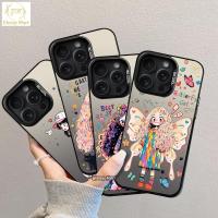 ราคา Premium Matte Hard Casing Hp For All Types Iphone Case IMD Hologram Cute Girl (40864707133)