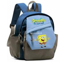 ราคา กระเป๋านักเรียน SpongeBob SquarePants โรงเรียนอนุบาล PAUD - กระเป๋าเป้เด็กกันน้ําน่ารักทําจากวัสดุ D300 หนา น้ําหนักเบา (24048094110)