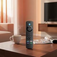 ราคา รีโมทเสียงเปลี่ยนแทนสําหรับ Fire Stick TV รุ่นที่ 3, สมาร์ททีวีสติ๊ก 4K MAX รองรับ Alexa (41778557138)
