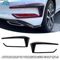 ราคา OPENMALL คู่รถด้านหลังกันชน Splitter Canard ไฟท้ายด้านหลังสปอยเลอร์เบรคโคมไฟสําหรับ VW Golf 7 7.5 MK7 MK7.5 GTI R GTD R400 2012-2020 Q4Y4 (41375968654)