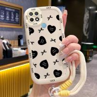 ราคา OPPO A15 A15s A35 4G Case Small Love พร้อมเชือกเส้นเล็ก (56110680677)