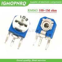 ราคา 20pcs RM063 RM 063 100 200 500 1K 2K 5K 10K 20K 50K 100K 200K 500K 1M ohm Trimpot Trimmer Potentiometer variable resistor (45801103812)