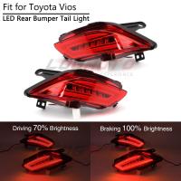 ราคา ไฟท้าย ไฟสัญญาณเลี้ยว LED สีแดง สําหรับ Toyota Vios Facelift Model 2016 2017 2018 2019 (10199622522)