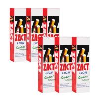 ราคา ZACT ยาสีฟัน ขจัดคราบ แซคท์ สูตรสำหรับผู้สูบบุหรี่ (สีแดง) 160 กรัม 6 หลอด (408778165)