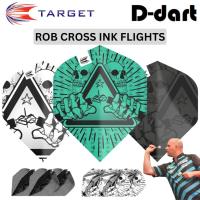 ราคา TARGET DARTS FLIGHT- 3 ชิ้น/แพ็คROB CROSS INK MIXED/GREEN/BLACK/WHITE Dart Flights (51102381527)