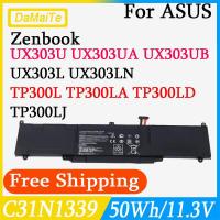 ราคา ใหม่ C31N1339แบตเตอรี่แล็ปท็อปสำหรับ ASUS Zenbook UX303U UX303UA UX303UB UX303L Q302L TP300L TP300LA TP300LD TP300LJ (28203385194)