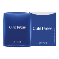 ราคา Cute Press JET SET Oil control foundation powder SPF20 แป้งพัฟ 16 กรัม (41526601585)