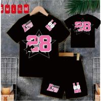 ราคา CHILDRENS BASEBALL T-SHIRT SET NUMBER 28 / CHILDRENS BOXER T-SHIRT SET BASEBALL STYLE สไตล์เกาหลี / เสื้อยืด CHILDRENS BASEBALL AGES 2-11 ปี (51658255979)