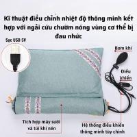 ราคา หมอนโกฐจุฬาลัมพาความร้อนไฟฟ้า 2 IN 1 หมอน Mugwort สมุนไพรประคบร้อนบรรเทาอาการปวดคอและไหล่ (52605758703)