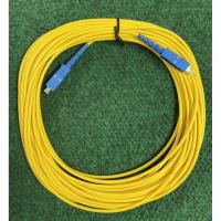 ราคา SC/UPC-SC/UPC SM 3mm Fiber Optic Jumper Cable Single Mode Extension Patch Cord ยาว 10M SC-SC 1 เส้น (7193896234)