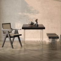 ราคา Lequa.furniture โต๊ะทานข้าว ขาอะคริลิคใส TOP ไม้สน โต๊ะทำงาน มินิมอล ส่งฟรี (20586738291)