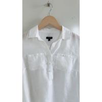 ราคา เสื้อเชิ้ตลินิน สีขาว Brand TALBOTS Size S มือสอง สภาพ 100 % (26693268919)