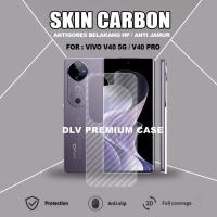 ราคา VIVO V40 5G VIVO V40 LITE VIVO V50 LITE SKIN CARBON TRANSPARENT ANTI-SCRATCH BACK VIVO V40 5G VIVO V40 LITE VIVO V50 LITE SCB1 (47756216831)