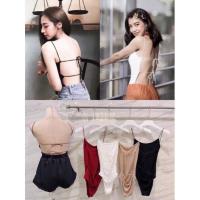 ราคา Newyearbody suit ไขว้หลังสายเดี่ยวเว้าหลังโชว์หลังสายฝอ ใส่เที่ยวทะเลก็แซ่บมาก (17005398993)