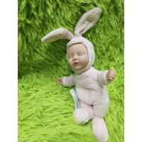 ราคา ตุ๊กตากระต่ายสีชมพูหน้ารีบอร์นหลับแบรนด์ ANNE GEDDES เป็นงานมือ2ทำความสะอาดแล้วพร้อมส่ง (44305622544)