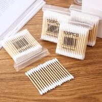 ราคา ไม้แคะหู สำลีเช็ดเครื่องสำอาง cotton buds คอตตอนบัด สำลีก้านด้ามไม้ สำลีปั่นหู พร้อมส่ง ราคาส่ง (11664270572)