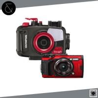 ราคา OLYMPUS - Olympus Tough TG6 + Housing Set (Black, Red) กล้องกันน้ำโอลิมปัส TG-6 พร้อม Housing สำหรับดำน้ำ ประกันศูนย์ไทย (23453379961)