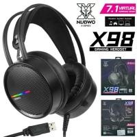ราคา หูฟังเกมมิ่ง NUBWO X98 / EGA H15 Gaming Headset 7.1 Virtual Surround หูฟังสำหรับนักเล่นเกมส์ (3028872830)