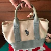 ราคา กระเป๋าถือ Polo ralph lauren มือสอง ของแท้ (7216281474)